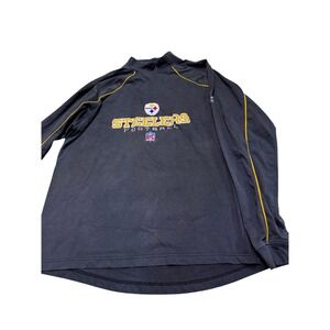 Pittsburgh Steelers Reebok NFL Football Long Sleeve Shirt Mens Large